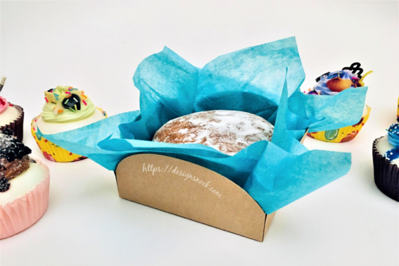 Donut Tray, Donut Holder, Cookies Tray 3D SVG Shapes
