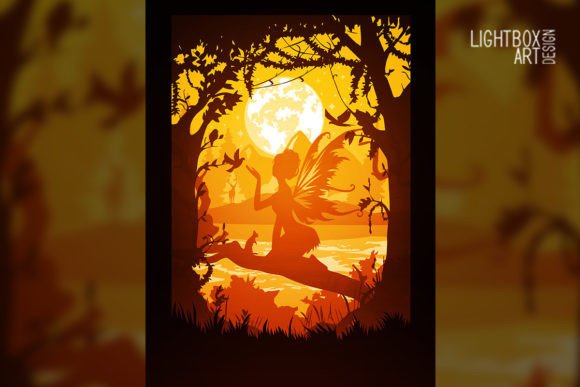 Fairy Lightbox: 3D SVG for Shadow Boxes