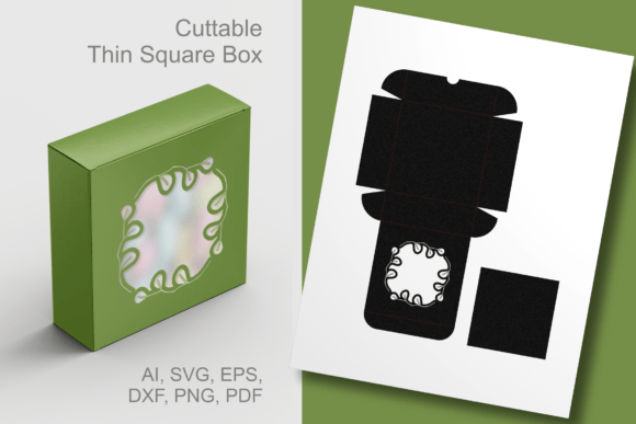 Leafy Twigs Frame: 3D SVG Gift Boxes Review